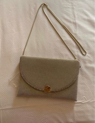 Bolso de fiesta dorado MESH  REBAJAS VERANO