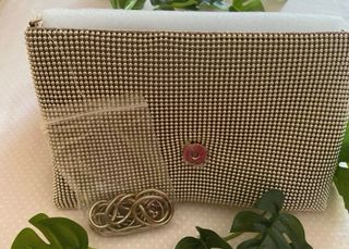 Bolso de fiesta dorado MESH  REBAJAS VERANO