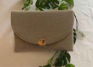 Bolso de fiesta dorado MESH  REBAJAS VERANO