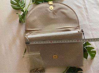 Bolso de fiesta dorado MESH  REBAJAS VERANO