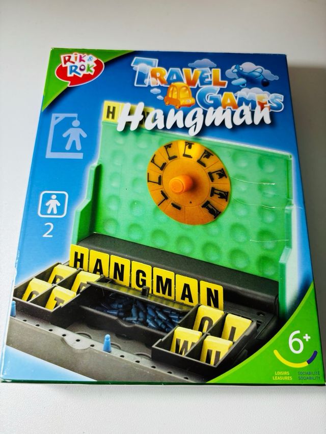 Juego de mesa de viaje, Hangman ( ahorcado)