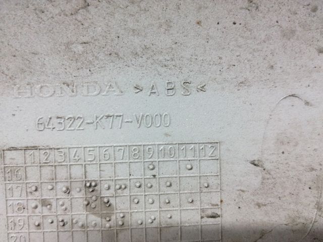 Tapa killa lado izquierdo sh125 2018