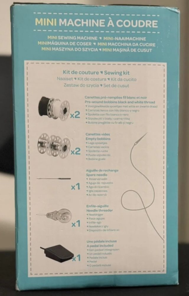Mini macchina da cucire