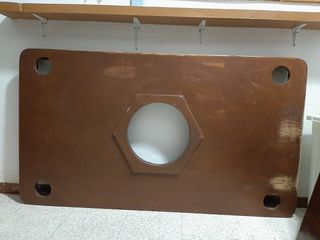 Tarima para mesa rectangular
