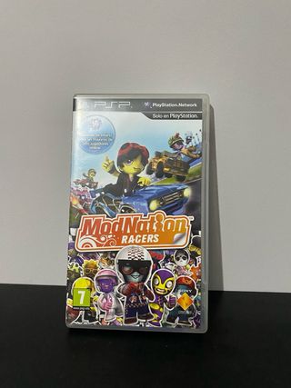 Caja Modnation Racers PSP.