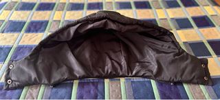 Plumífero negro de mujer