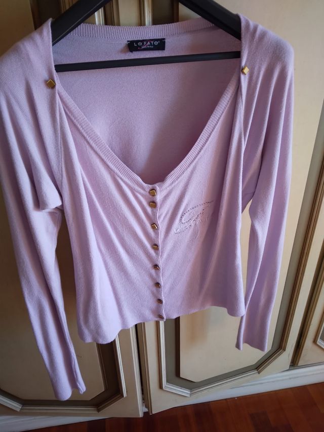 Maglia donna invernale Lilla 46 Le Fate