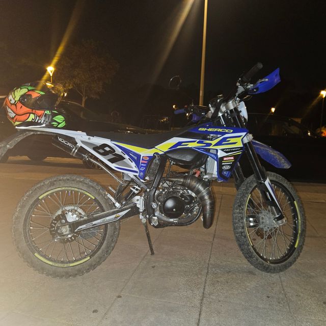 Factory sherco enduro 50cc