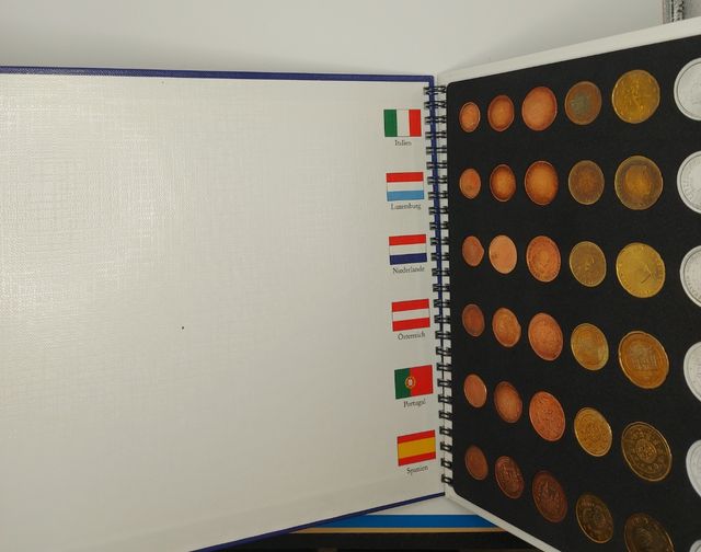 ALBUM EUROS CON 60 MONEDAS S/C