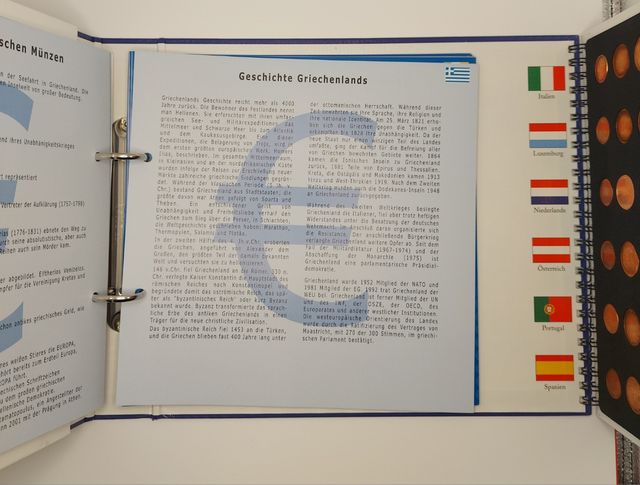 ALBUM EUROS CON 60 MONEDAS S/C