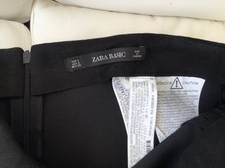 Falda negra zara