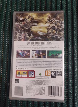 Dissidia Final fantasy PRECINTADO