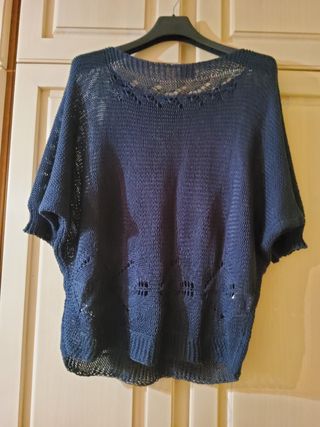 Jersey transparente mujer