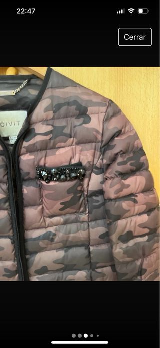 Chaqueta pluma Civit