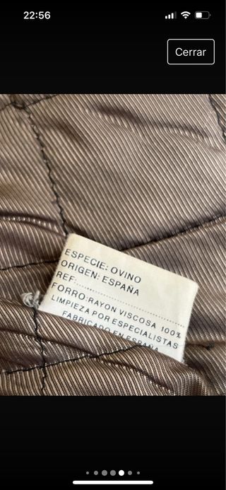 Chaqueta de Cuero