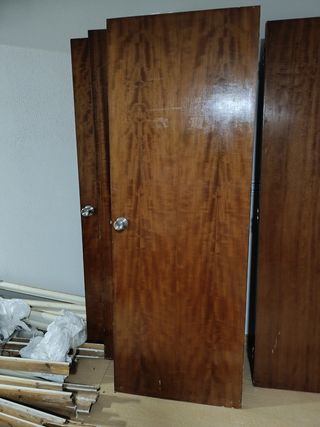 6 puertas de madera