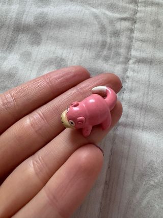 3 Pokemon miniatura: Croconaw, Munchlax y Slowpoke