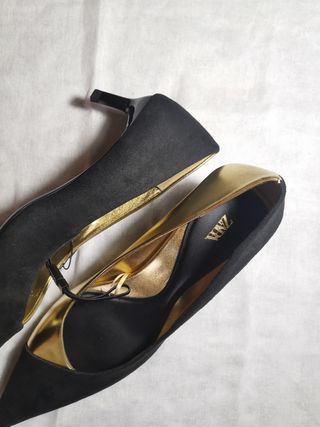 Tacones bajos Zara Nuevos 🔖 💯 