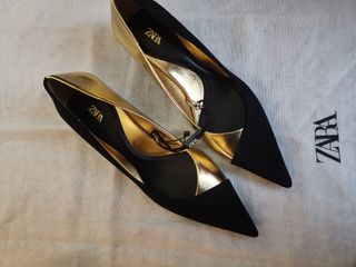Tacones bajos Zara Nuevos 🔖 💯 