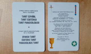 Tarocchi 007 - Fergus Hall 1973