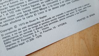 Tarocchi 007 - Fergus Hall 1973