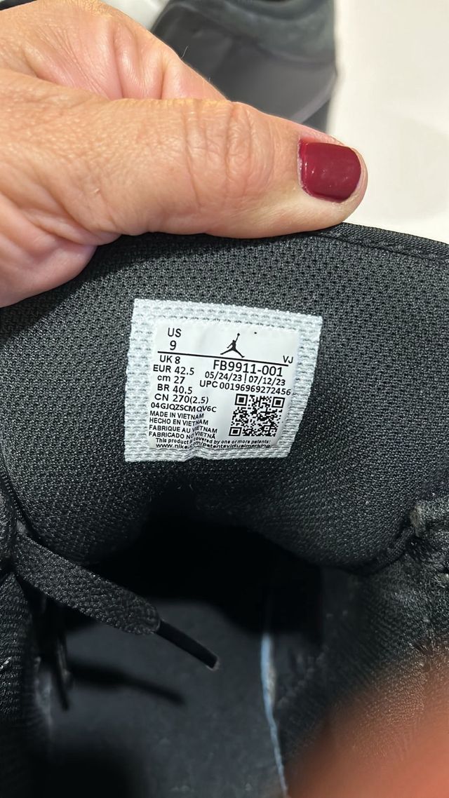 Nike air Jordan retro High white black