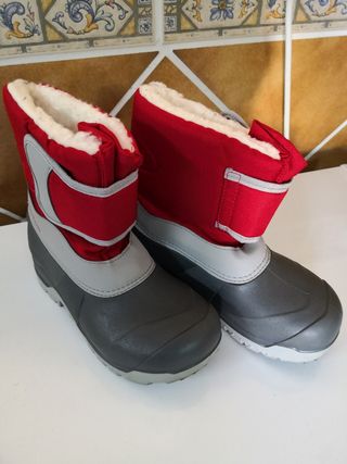 Botas de nieve infantil 