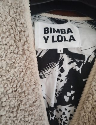 ABRIGO BIMBA Y LOLA BORREGUILLO S OV