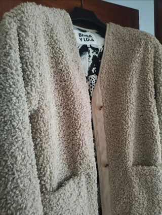 ABRIGO BIMBA Y LOLA BORREGUILLO S OV