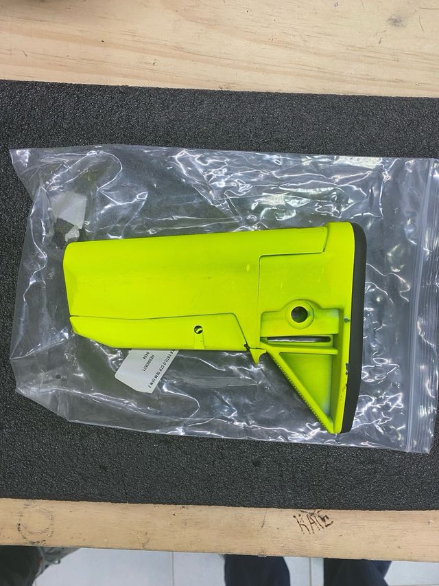 Stock verde florescente 