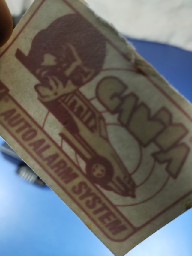 ANTIFURTO AUTO CAR GAMMA MOD. VL 1