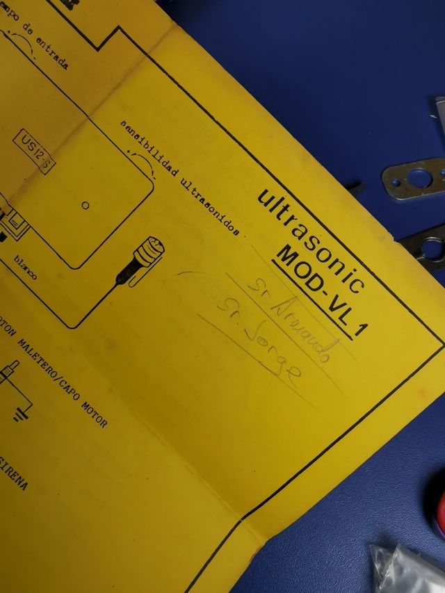 ANTIFURTO AUTO CAR GAMMA MOD. VL 1