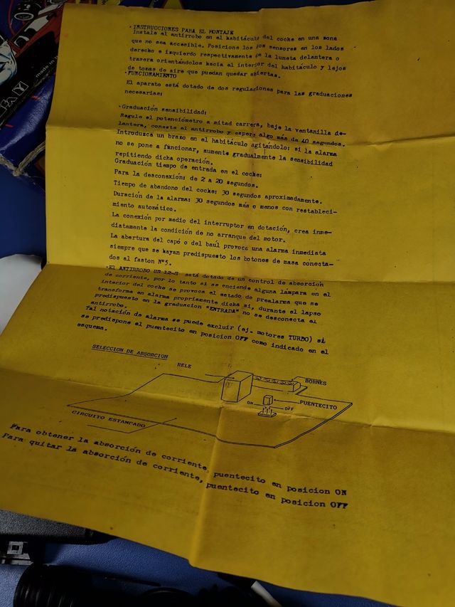 ANTIFURTO AUTO CAR GAMMA MOD. VL 1