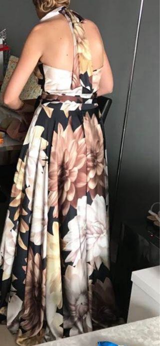 Bonito vestido largo ceremonia/fiestas