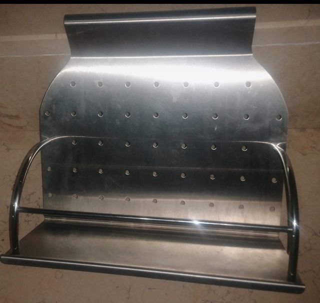 Estanteria de cocina de acero inoxidable Ikea