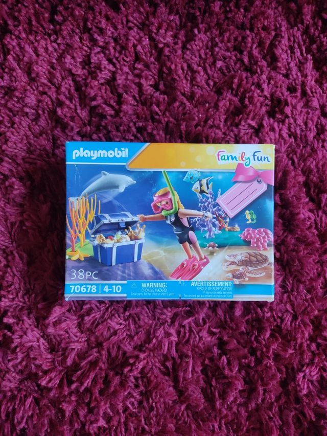 Playmobil family fun 70678 buceadora