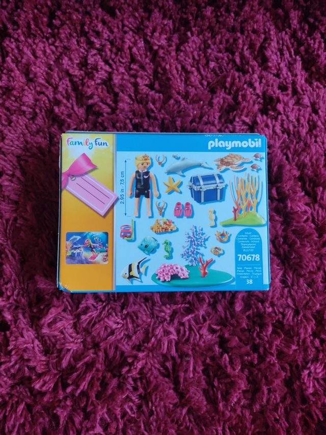 Playmobil family fun 70678 buceadora