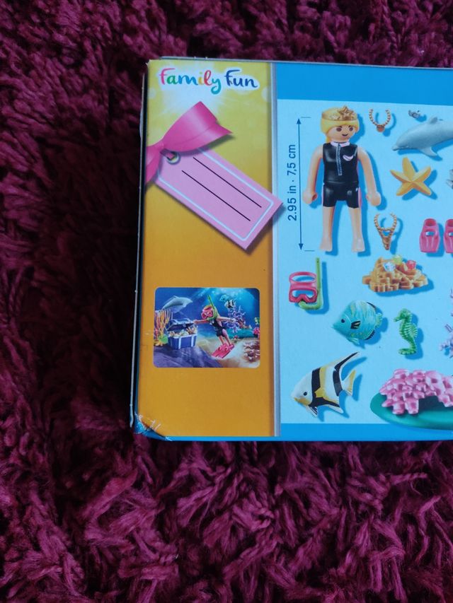 Playmobil family fun 70678 buceadora