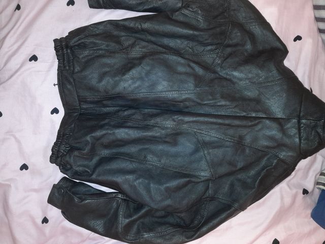 Chaqueta de cuero Aviador