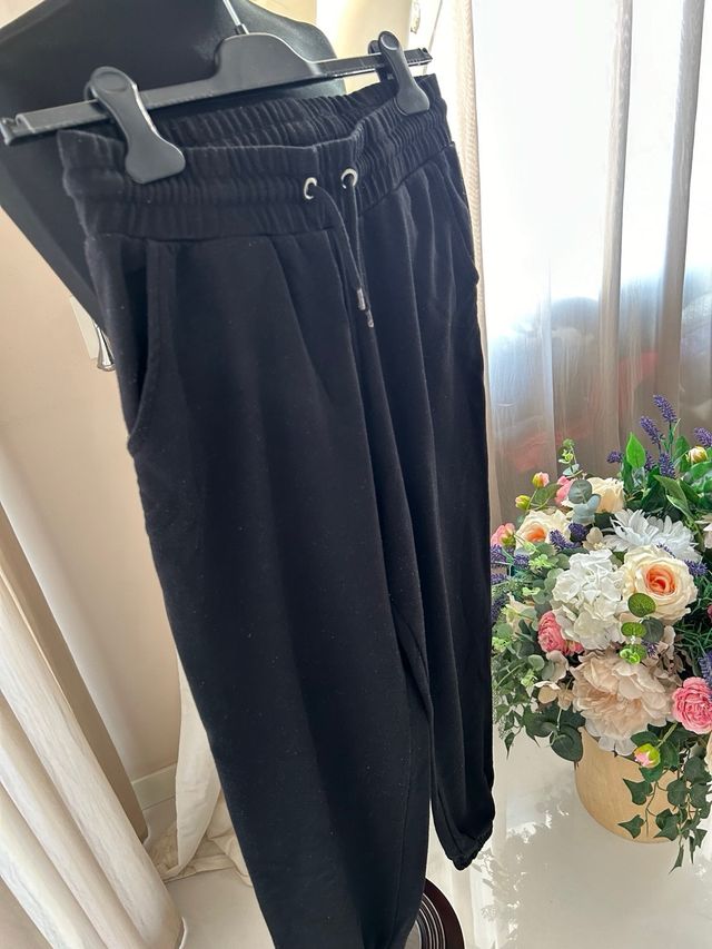 Pantalone di tuta nero donna XL