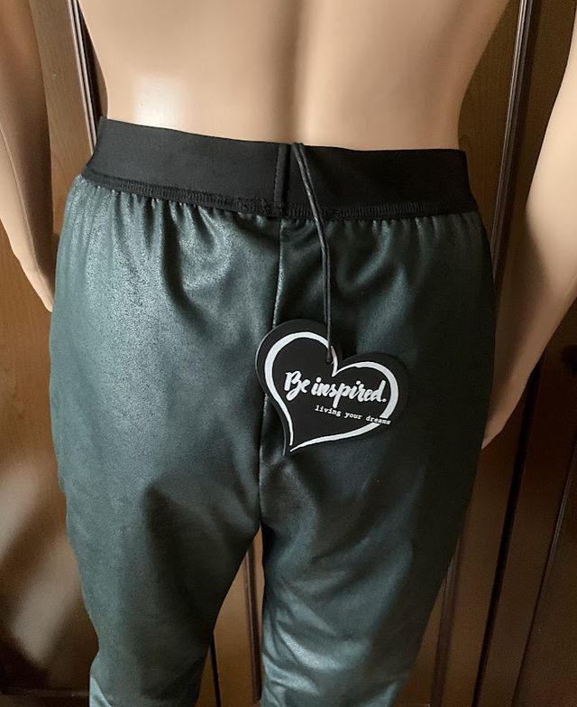 Leggings Be inspired Donna, colore verde, taglia L