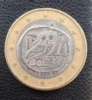 1 euro GRECIA 2002