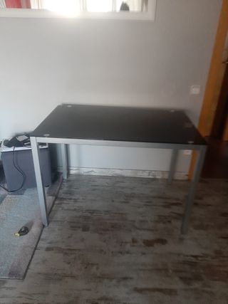 Mesa de cristal comedor