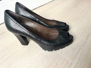 Zapatos ursula mascaro negros como nuevos n 37 