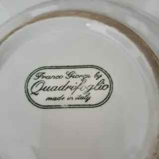 6 platos de porcelana San Claudio y más