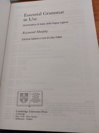 ESSENTIAL GRAMMAR IN USE