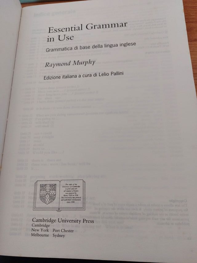 ESSENTIAL GRAMMAR IN USE