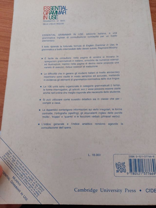 ESSENTIAL GRAMMAR IN USE