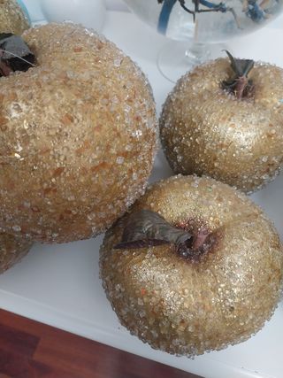 Natale mele glitterate