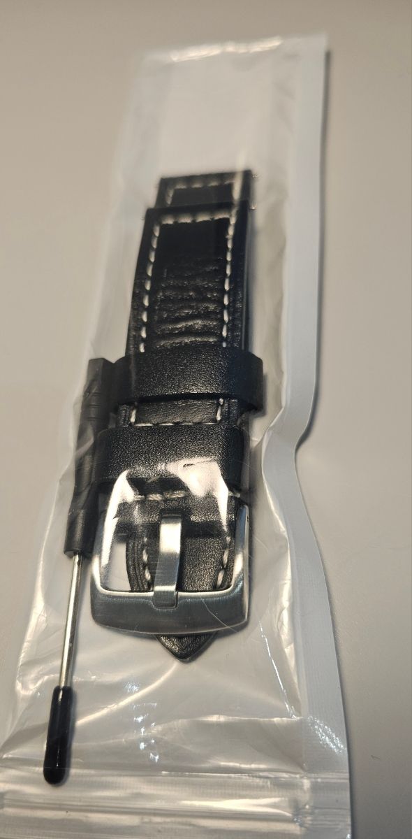 Cinturino orologio mm24 pelle nera